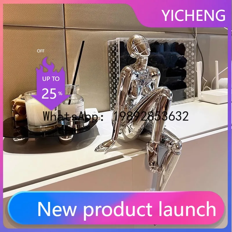 

High-end tech-inspired decor for living room, entryway, tv console, wine cabinet, and office desk