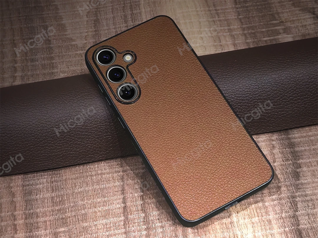 Luxuriöse Lederhülle für Samsung Galaxy S25 Ultra Plus S25 Edge Business Stoßfeste Langlebige Hülle für Samsung S25 FE – Detail 11