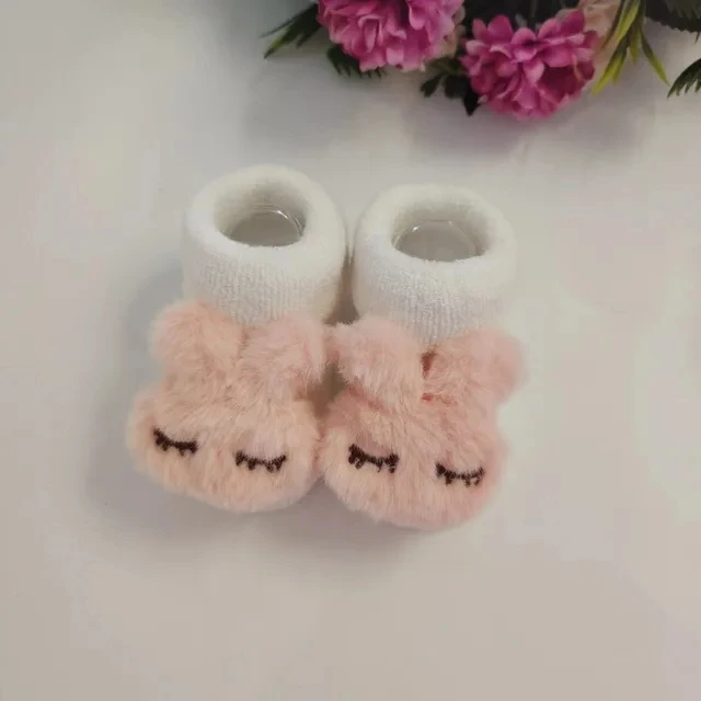 Coral Fleece Baby Anti Slip Floor Socks shoe Autumn Winter Newborn Warm Socks New Born Baby Girl Boy Infant Indoor Sock