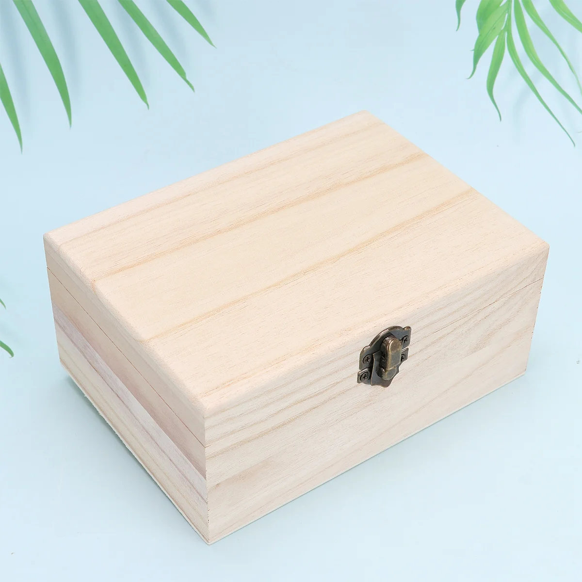 3 stuks dikke effen kleur onvoltooide dozen grote capaciteit opslag DIY graffiti doos voor sieraden cosmetica gadgets