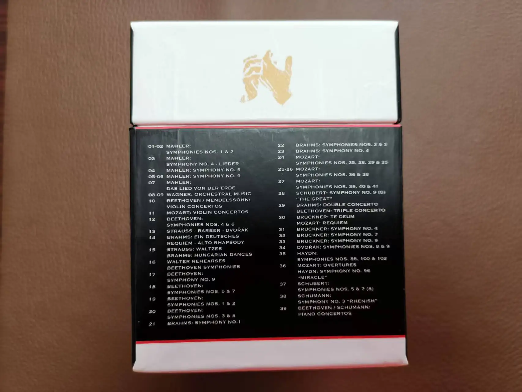 Famous Conductor Bruno Walter 39CD Korean Edition Classical Music Collection