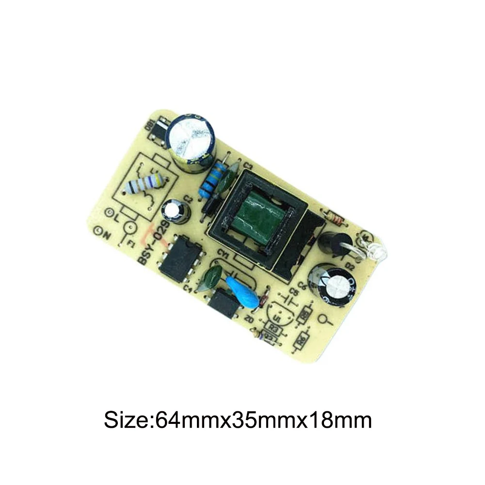 1PCS DC9V/12V 2A/1.5A Switching Power Supply Module AC-DC Converter AC100-240V to DC9V/12V Power Board with Overload Protection