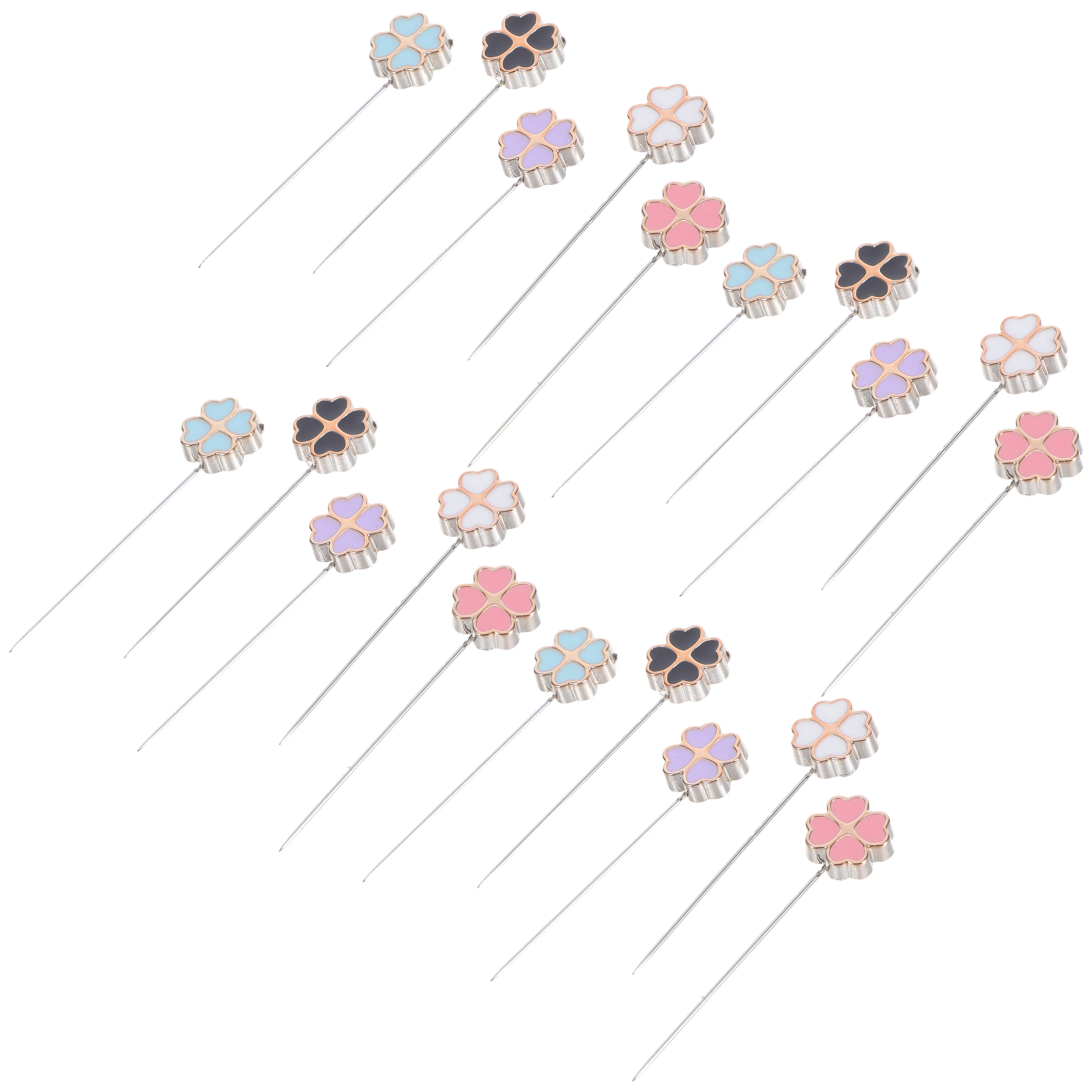 

20Pcs Silk Scarf Pin Pearlescent Resin Hijab Shawl Brooch Elegant Safety Clip for Women Dress Clasp Jacket Decoration Wedding