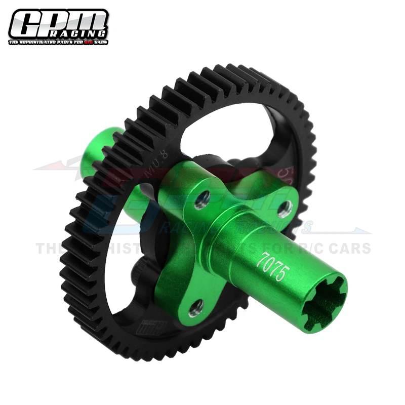 GPM Steel 50T Spur Gear 0.8/32P لـ ARRMA Vendetta Kraton Senton Vorteks Outcast