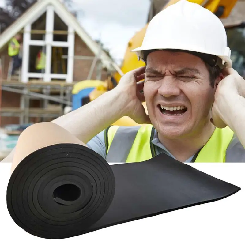 5/10/15/20 มม.รถ Sound Deadener ฉนวนกันความร้อน Mat Hood เครื่องยนต์ไฟร์วอลล์ความร้อน Sound Proof ฉนวนฉนวนกันเสียงโฟม