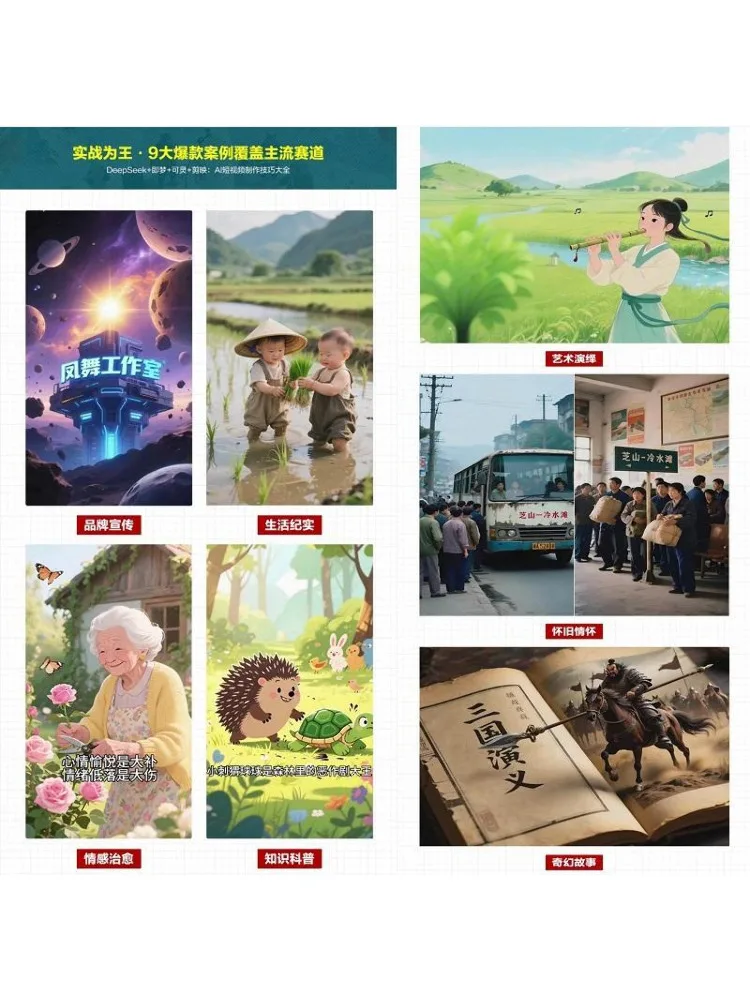Book-Winshare Deepseek Jiemeng Keling Capcut Comprehensive Guide To Ai Short Video Production Techniques