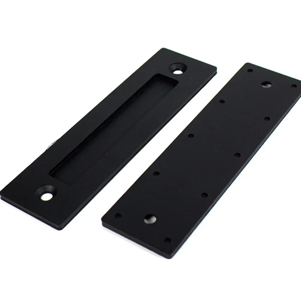Manija de puerta corrediza de Granero, herrajes de muebles de madera empotrados al ras para armario, puertas interiores, puerta, ventana, tirador N