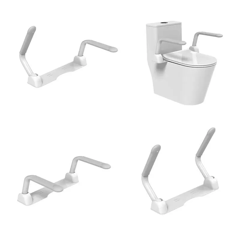 Accessible medical upstairs and downstairs disabled handrails Safety assistance Foldable disabled toilet