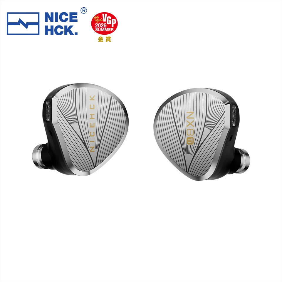 NICEHCK NX8Ti Limited Edition In-ear Earphone 1DD + 6BA + 1PZT NX