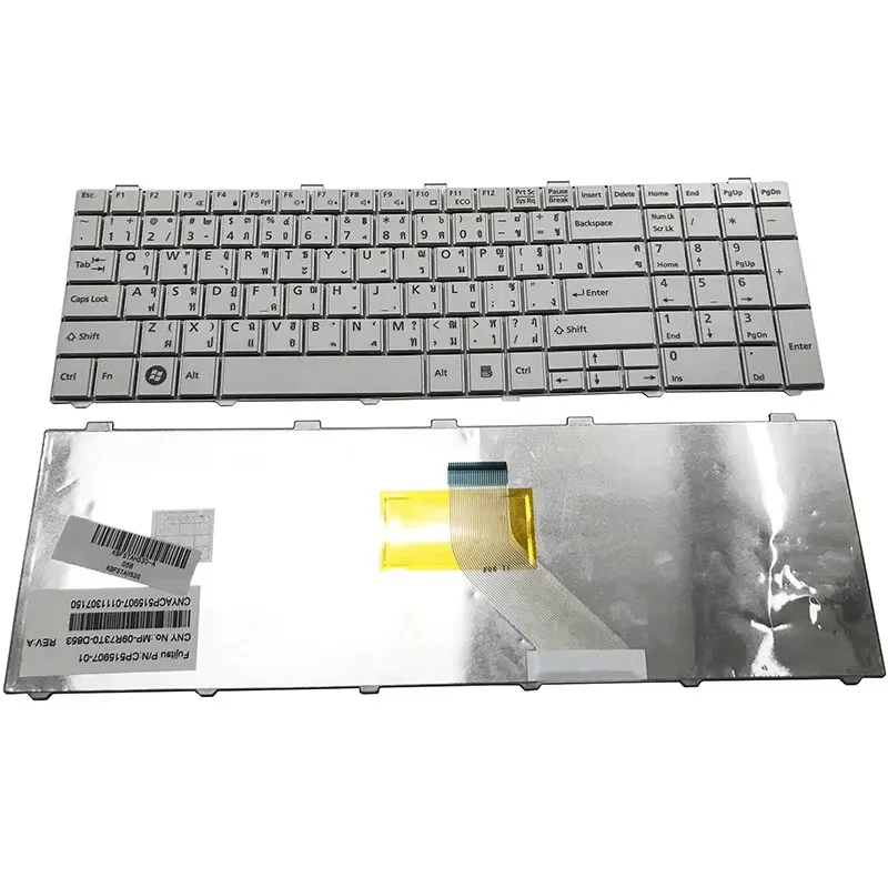 SP Keyboard for Fujitsu Lifebook H530 AH531 AH42 A530 A531 A531D FMVNA5N3E NH751 Black laptop