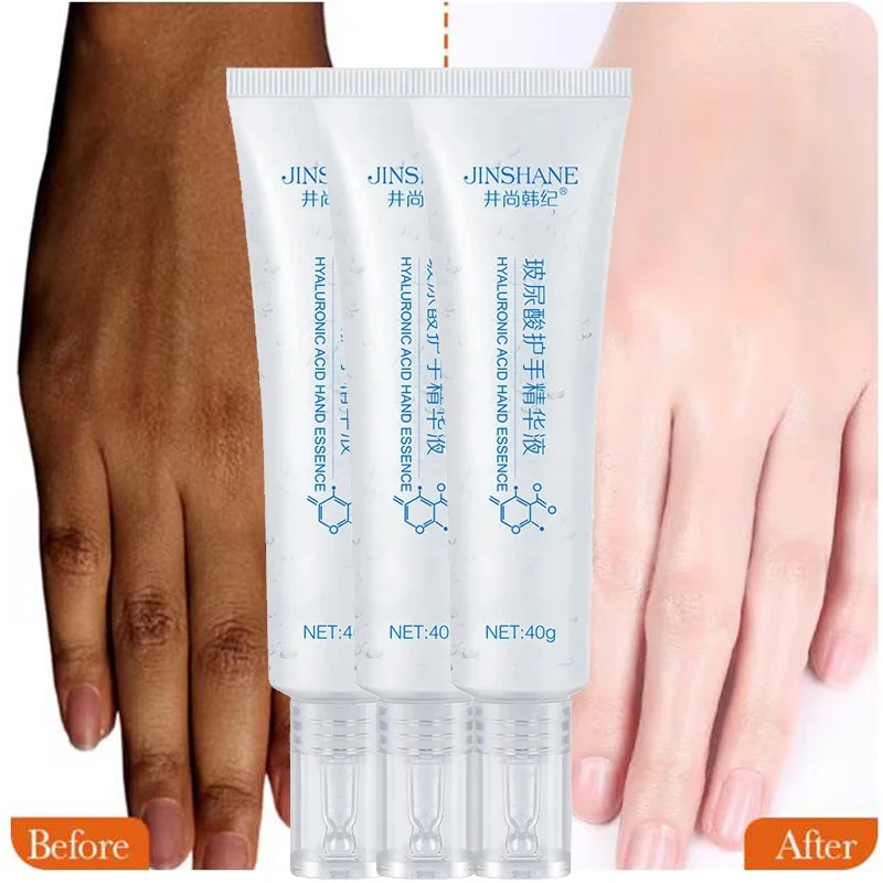 

3/1pcs Hyaluronic Acid Wrinkle Removal Hand Cream Anti Cracking Drying Repair Serum Exfoliating Calluses Whiten Skin Care