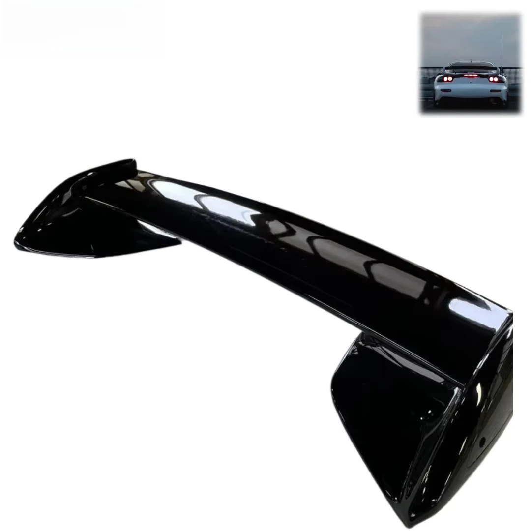 

Suitable for Mazda RX7 FD, FD3S Rear Spoiler Fins, Version 99. Carbon Fin for the Rear Spoiler of RX7 Trunk, FD3S.