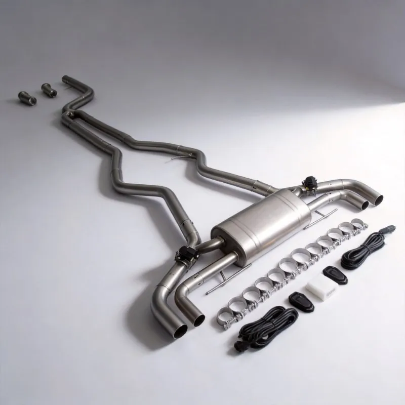 Catback Exhaust System for BMW G20 M240i M340i G22 M440i G21 G42 B58 3.0T Valvetronic Valved Muffler 304 Stainless Steel Pipes