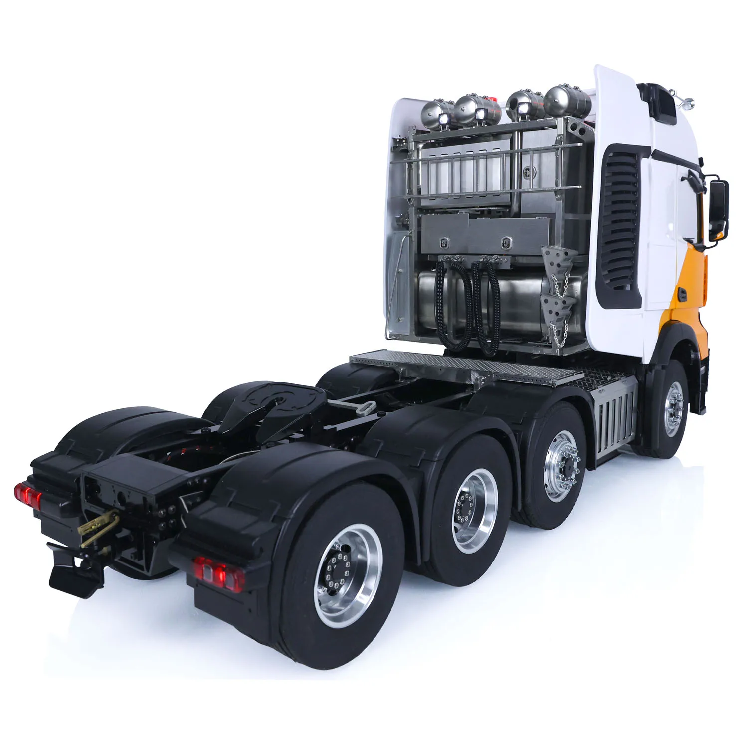

4-осный 8x8 TOUCAN, металлическое шасси, блокировка дифференциала, 1/14 RC, радиоуправляемый тягач, DIY, 3363, модель грузовика, мотор, ESC, сервопривод