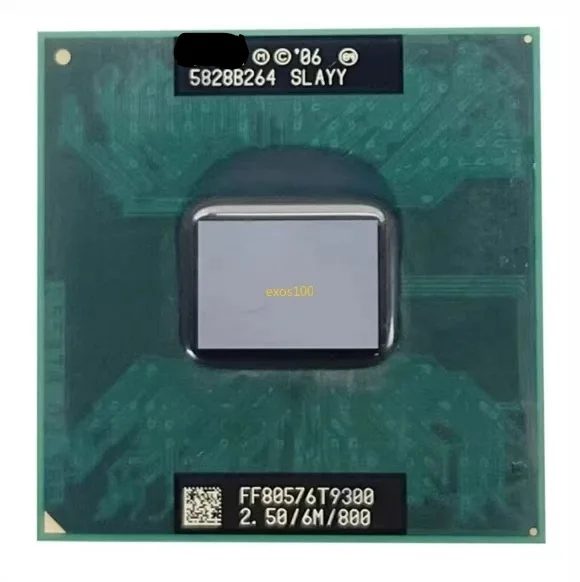 100% Original2 Duo T9300 CPU Laptop processor PGA 478 CPU For HM55