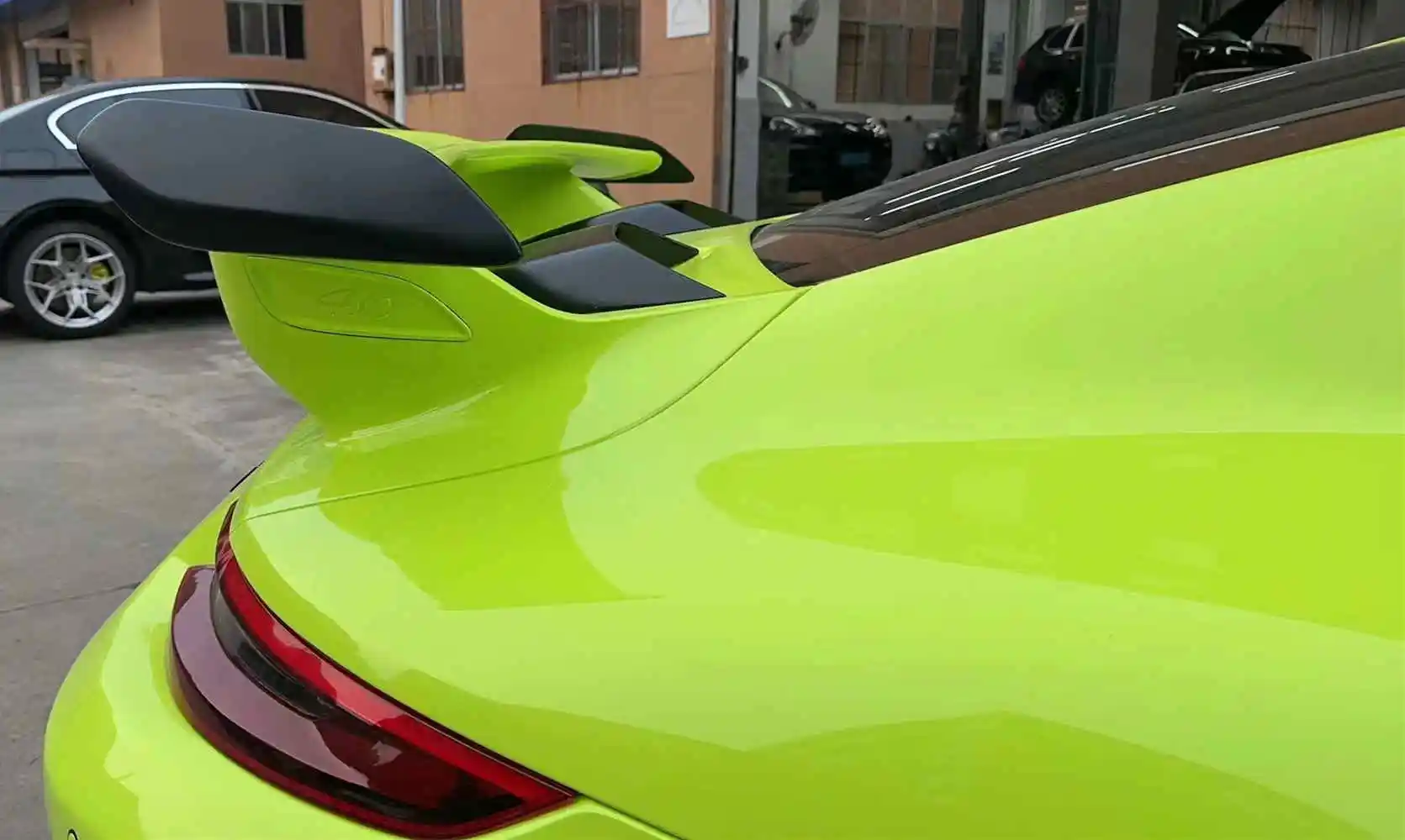 سبويلر سيارة عالي الجودة مناسب لمفسدين سيارة بورش 911 991.2 GT3