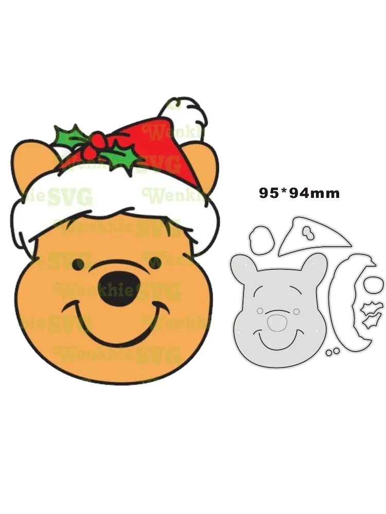 Disney Metal Cutting Dies Stencils Winnie the Pooh for DIY Scrapbooking Album Stamp Paper Card Embossing 2022 New Die Cut