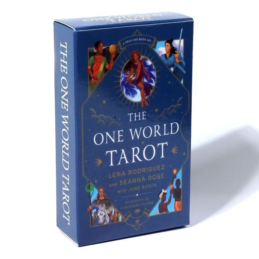 Tarot z jednym światem 78 kart Tarot Talia wróżenia Gra Narzędzia do wróżenia dla wszystkich poziomów umiejętności Gry planszowe