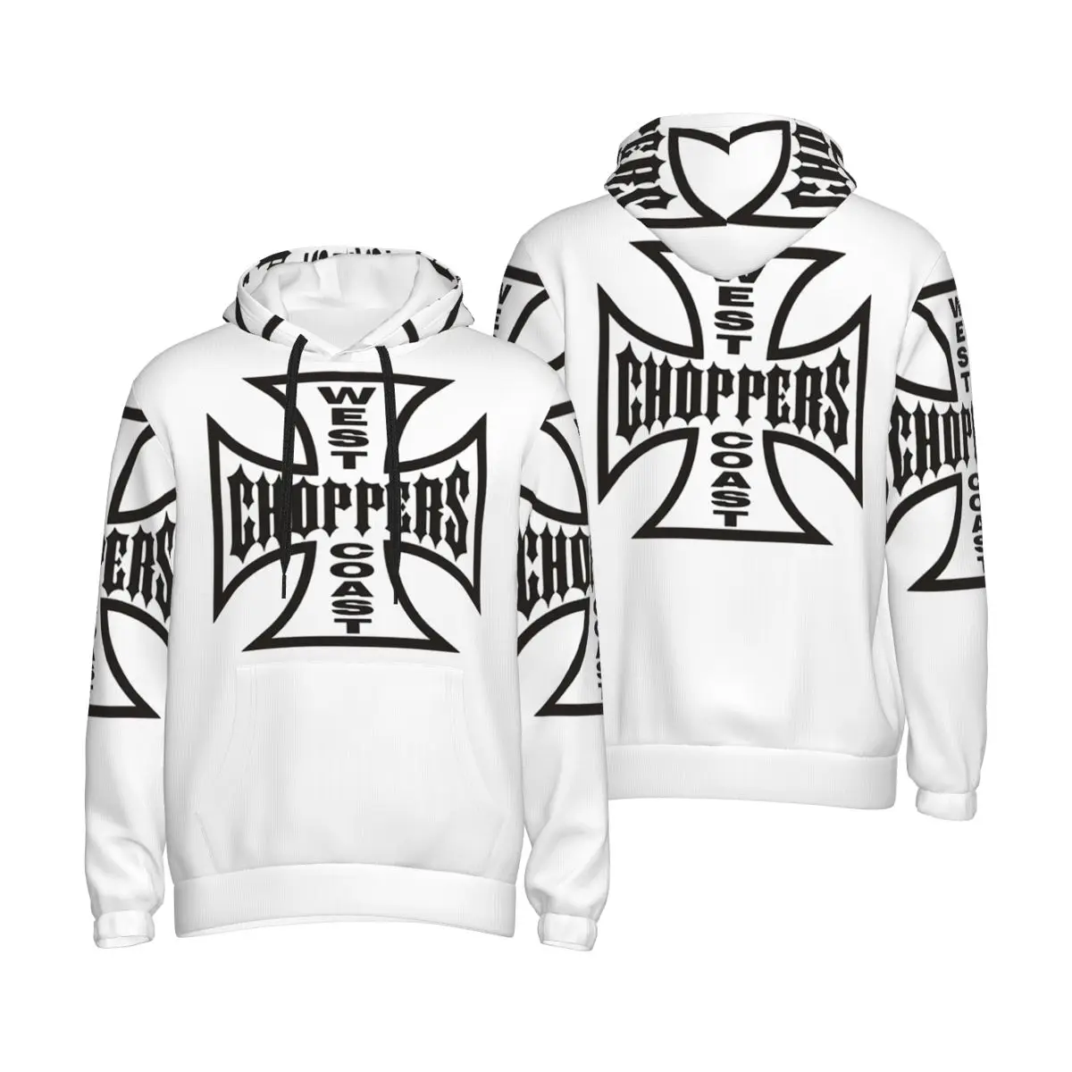 

The West CHoPPerS CoaSt Motorcycles Factory Merch Толстовки Harajuku Пуловер Зимняя мужская женская толстовка Топы с длинными рукавами
