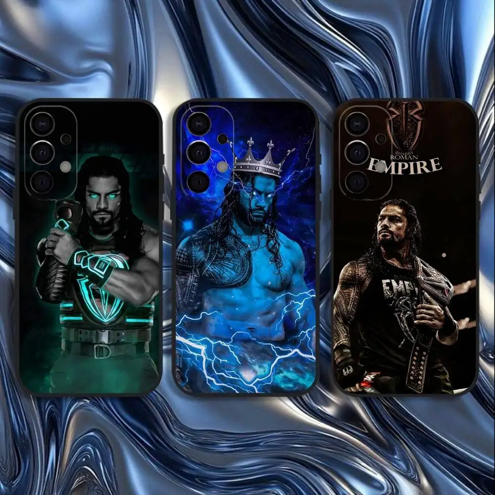 

Roman Reigns Phone Case For Samsung S25,S24,S21,S22,S23,S30,Ultra,S20,Plus,Fe,Lite,5G Black Cover
