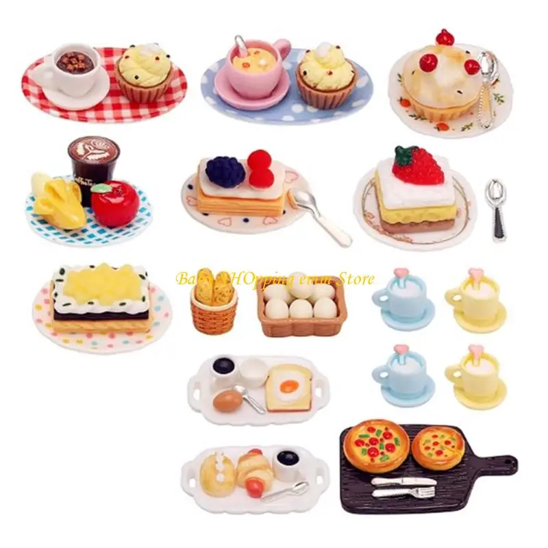 

23GD Detailed Artificial Dessert Prop For Diorama And Miniature World Projects