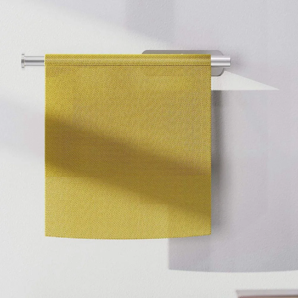 

A36T-2X Paper Towel Holder- Self Adhesive Or Drilling Und Er Cabinet Sticky Paper Towel Holder Wall Mount