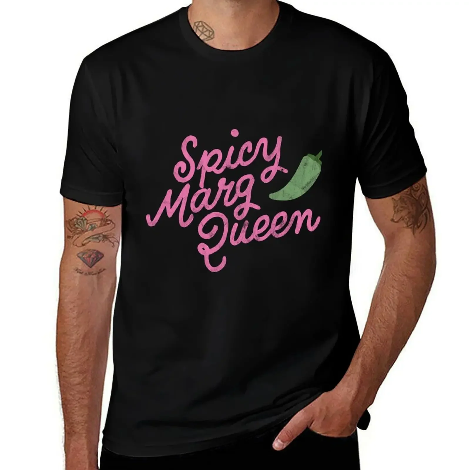 

Spicy Margarita Queen T-Shirt vintage anime shirt croswit shirt man shirts graphic funny t shirts men