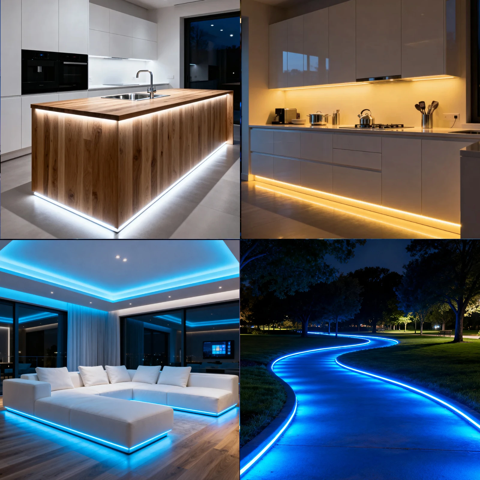 شريط إضاءة LED Cob 220 فولت مقاوم للماء مع مصدر طاقة الاتحاد الأوروبي 288 المصابيح/م دافئ/محايد/أبيض/أحمر/أزرق/أخضر/وردي/أصفر ديكور خارجي