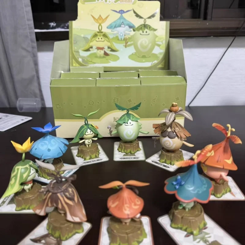 

Новая оригинальная серия Genshin Impact Aranara, слепая коробка, милая креативная игровая периферийная модель, кавайное украшение, игрушка на день рождения, подарок