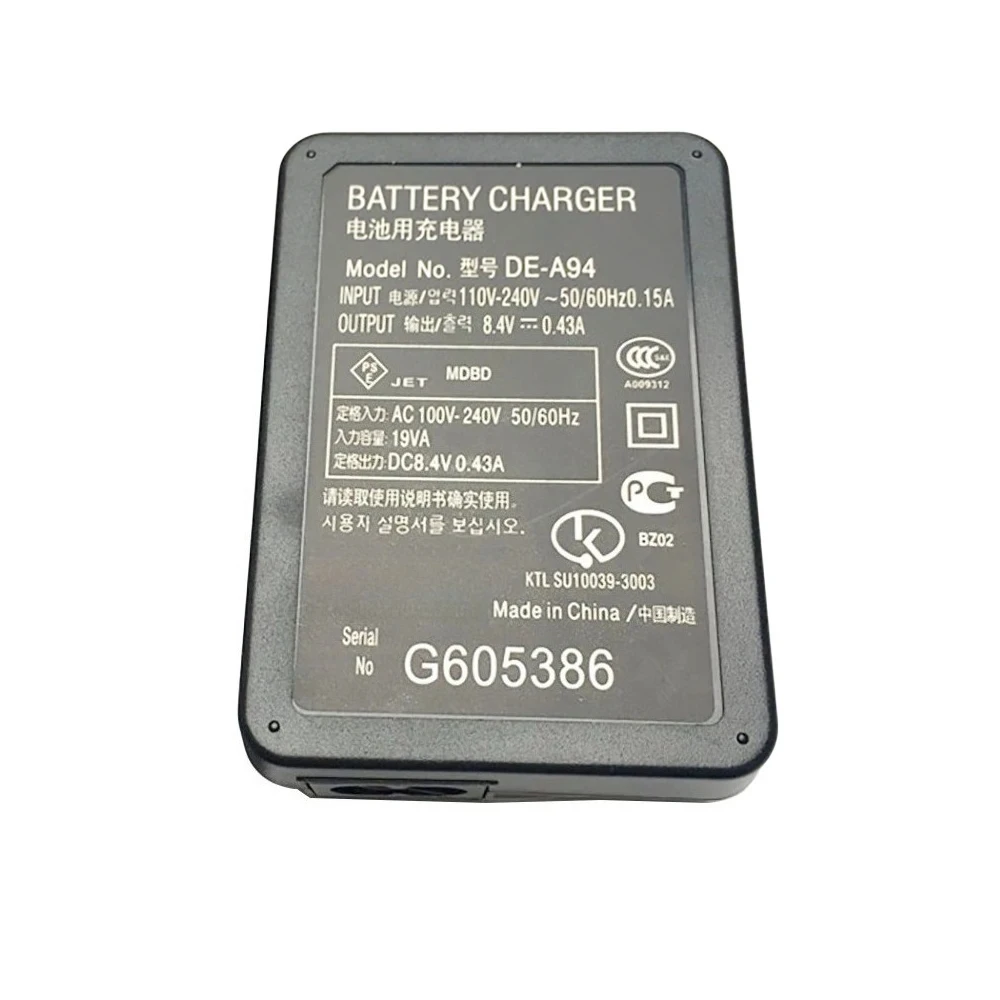 1PC Original DE-A94 DE-A94B 8.4V0.43A Charger for DMW-BLD10E DMW-BLD10GK DMW-BLD10