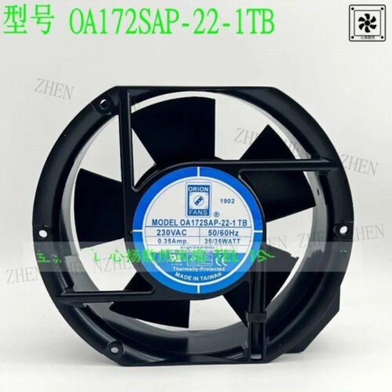 

Y 1 шт. Вентилятор для ORION FANS OA172SAP-22-1TB AC230V 0,35A 17251 17 см охлаждающий вентилятор