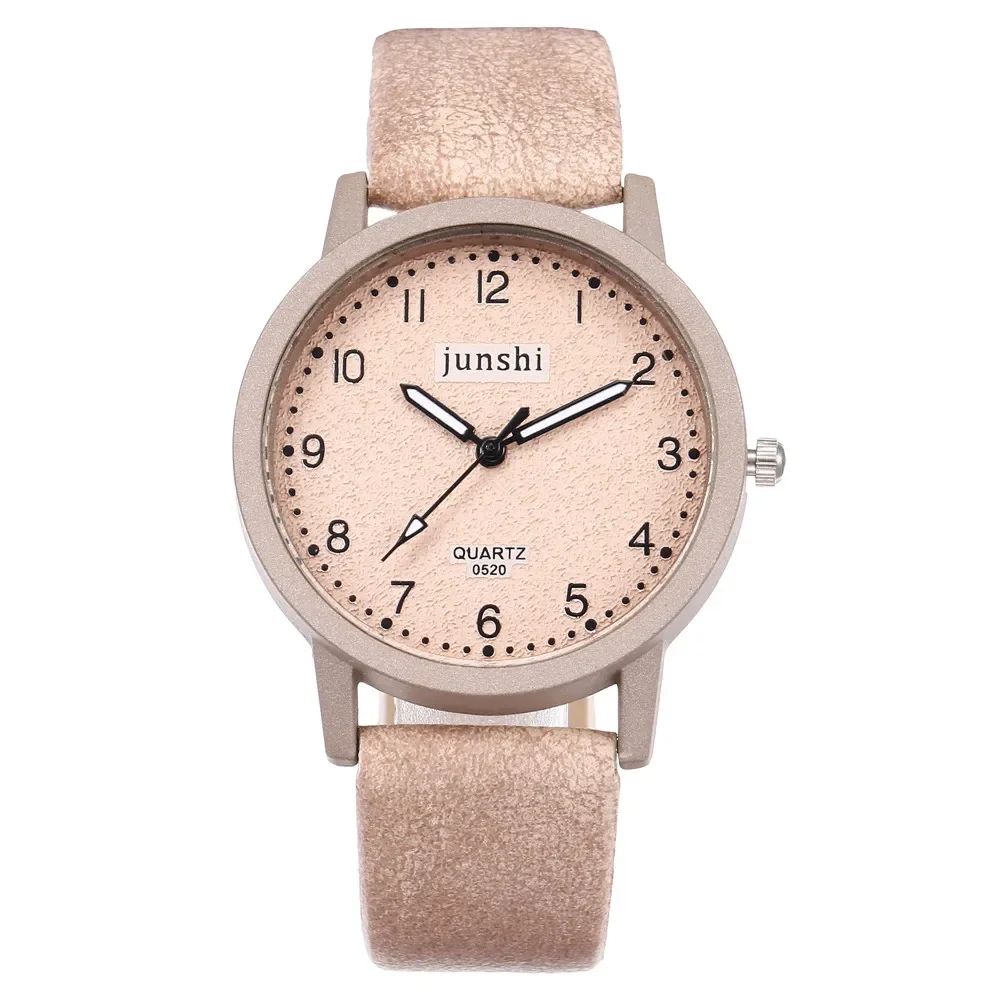 Quartz Watch Woman\'s High-end Waterproof Distinguished Womens Watch Metal Strap Dress Clock Leather Watch Alloy Ladies Watch