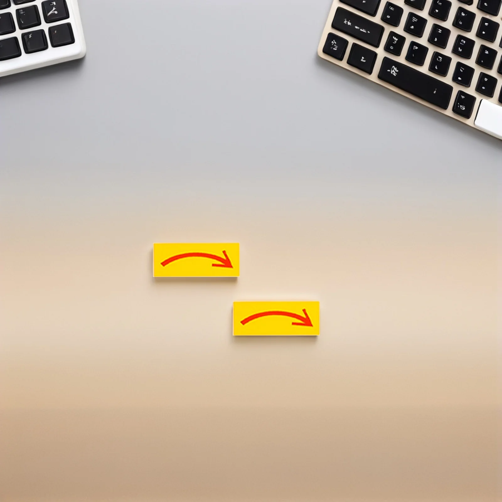 

40pcs Adhesive Arrow Direction Labels Waterproof Equipment Decals Floor Markers Strong Indicators Counterclockwise Warning