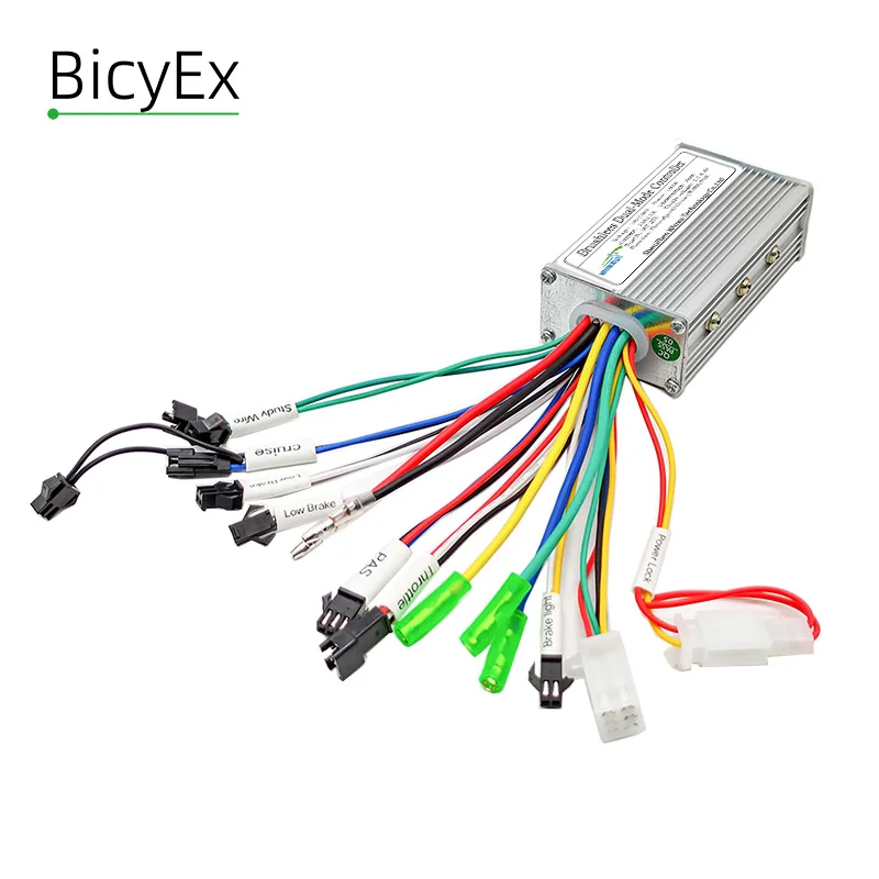 24V 36V 48V 250W 350W Brushless Motor Drive Universal Dual Mode Controller for Electric Scooter Bicycle Ebike Repair Conversion