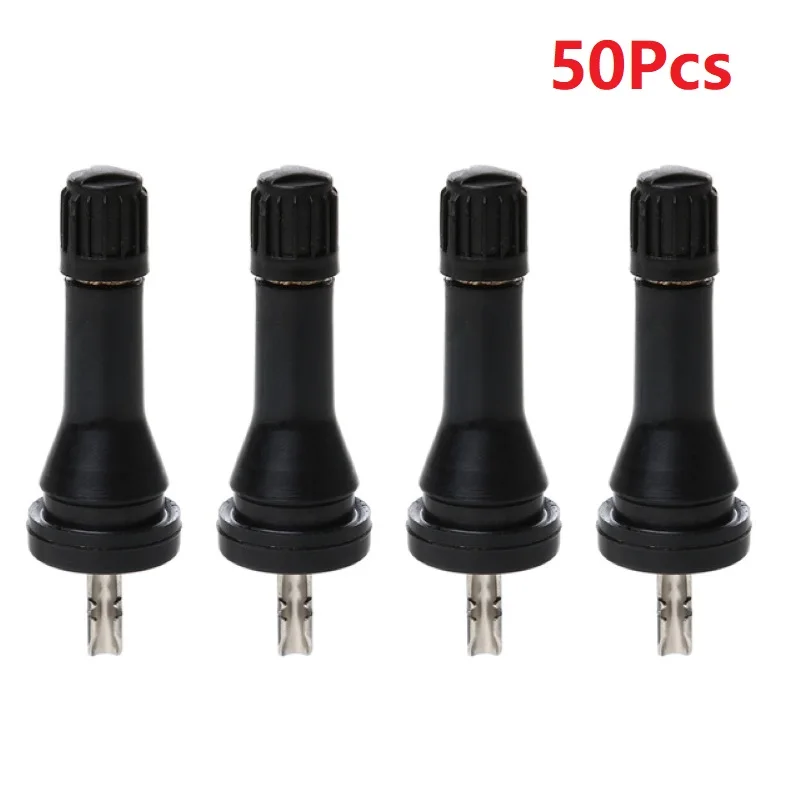 50pcs For Nissan Qashqai Sylphy Teana X-Trail Rubber Tyre Pressure Sensor Valve TPMS Stem Repair Kit Tire Accessories