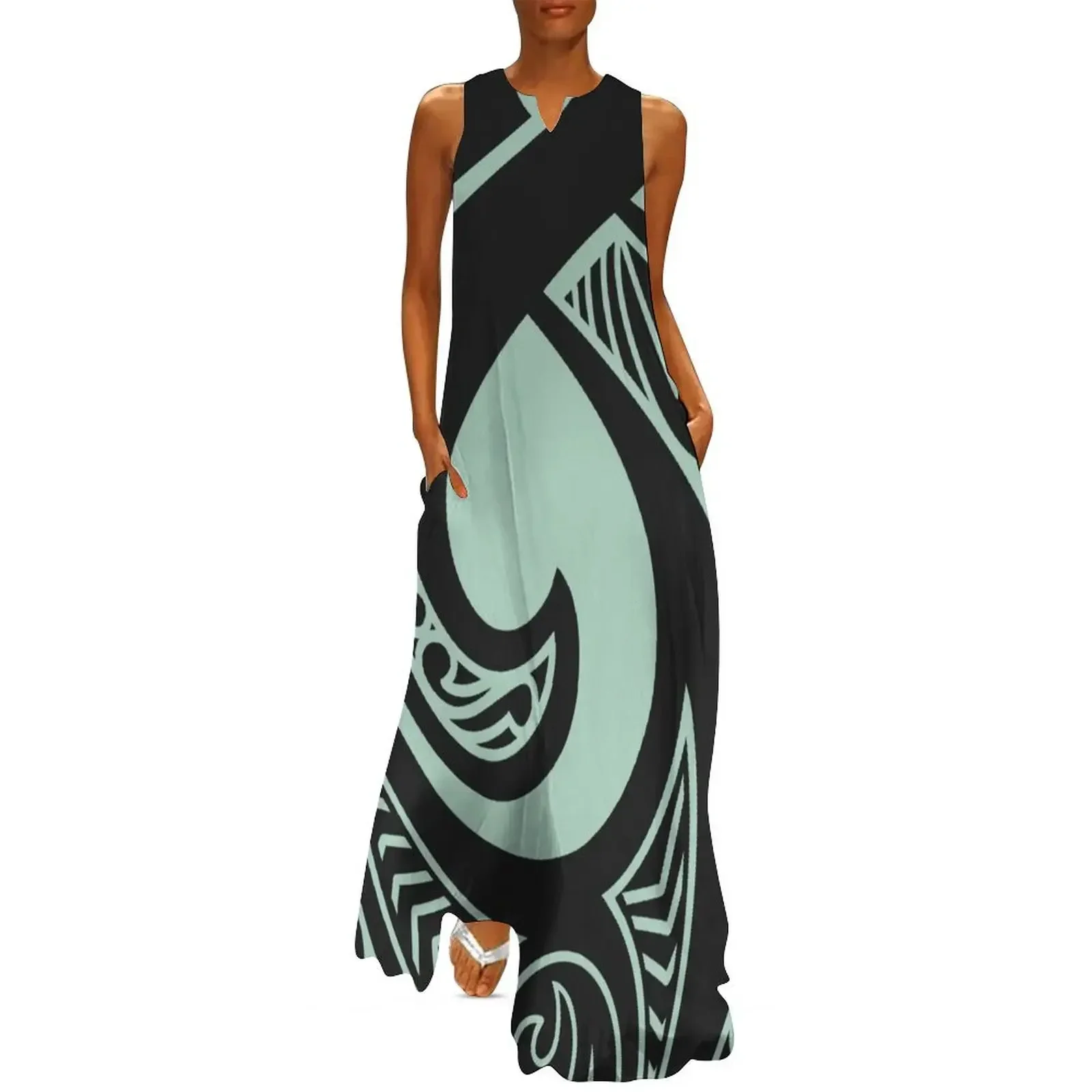 

Maori Design Single Twist Long Dress loose women's dress Women's evening dress evening dresses luxury 2025 prom clothes