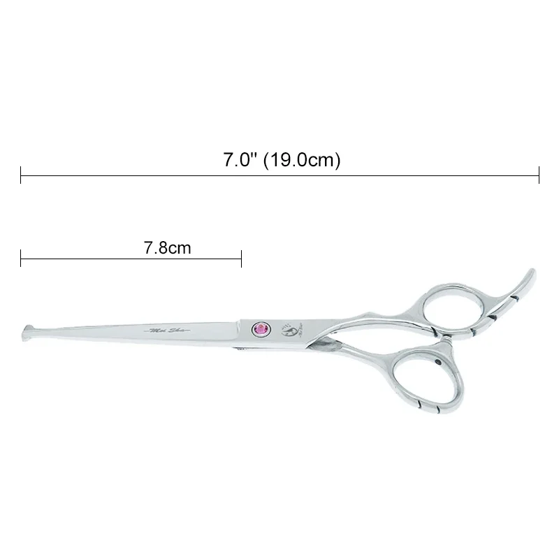 7 inch Meisha Pet Hair Scissors Safety Rounded Tip Grooming Cutting Shears Sharp Edge Animals Hairdressing Cutting Tools B0064A