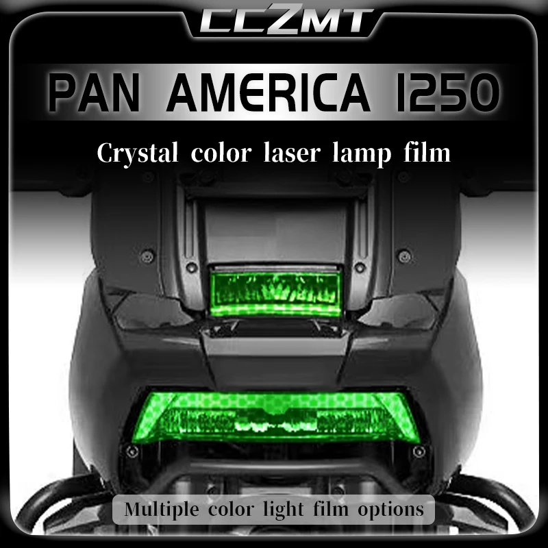 Voor Harley Pan American 1250adv Koplamp Film Transparante Beschermfolie Honingraat Laser Licht Film Modificatie