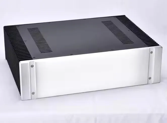 

Full Aluminum Class A Power Amplifier Home Audio Amp DIY Chassis Heatsink Case DIY Box 430*120*311mm