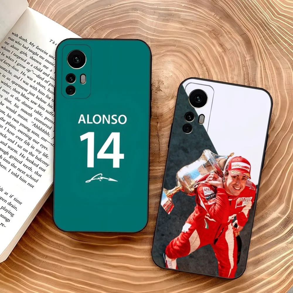 

F1 F-FernandoS 14 A-Alonso Phone Case For Samsung A73,A91,A53,A52,A32,A73,A13,A21,A34,A71,A31,A22,A20,A40 Back Cover