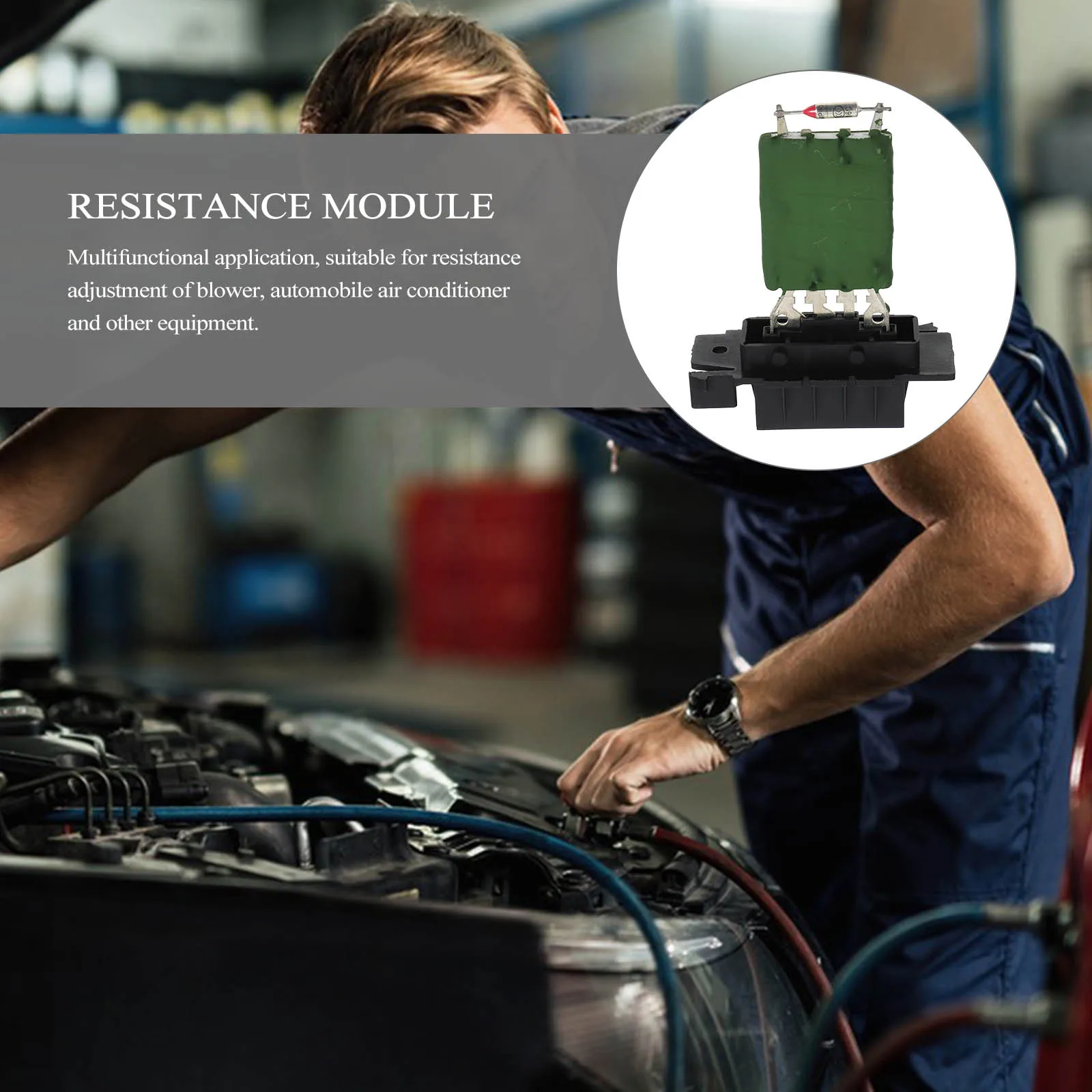 

Automobile Air Conditioning Resistor Module Car Ac Blower Motor Resistance Heat Replacement