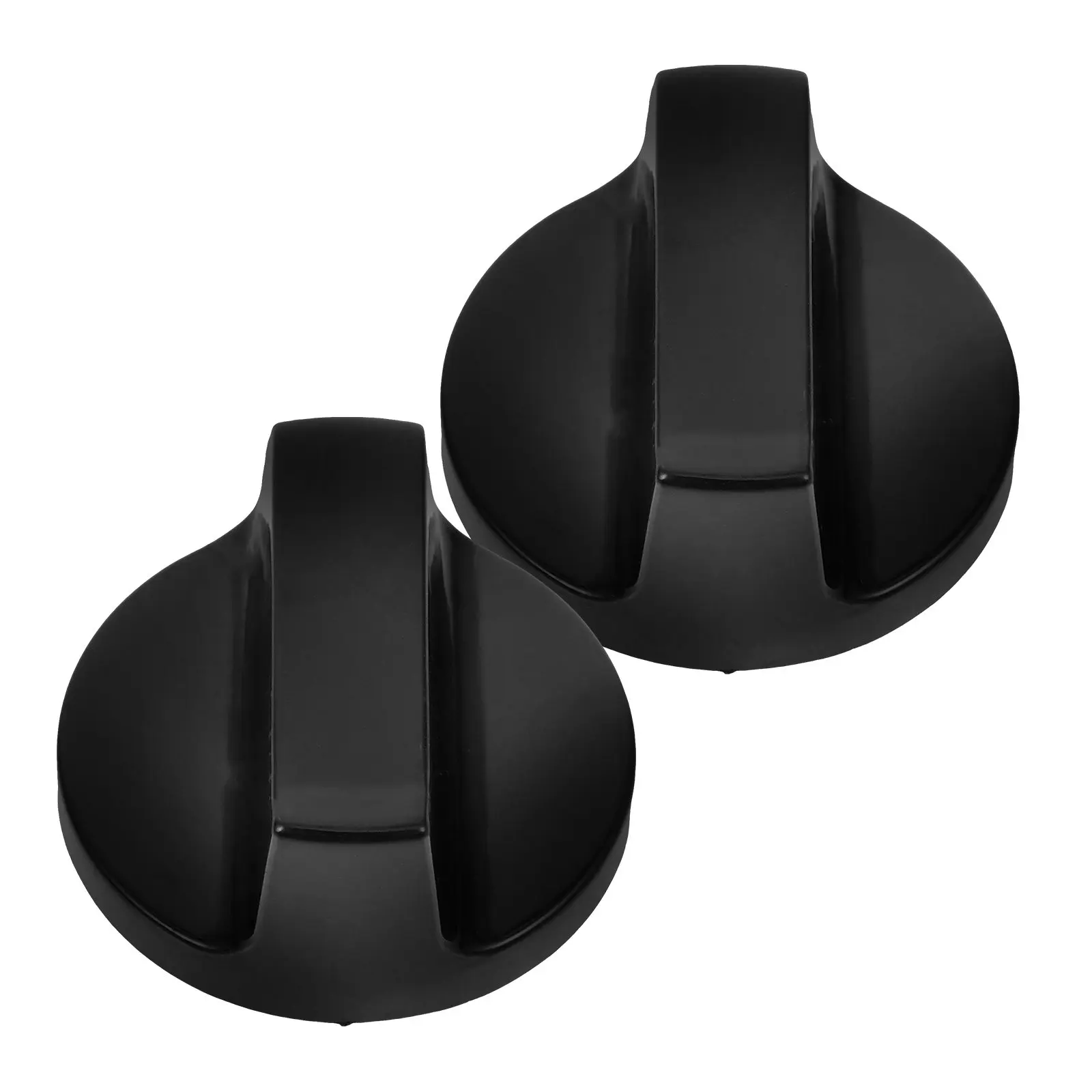 2Pcs Stove Knobs for Gas Range Oven Cooker Replacement Plastic Knobs Easy Installation Ergonomic Touch Stove