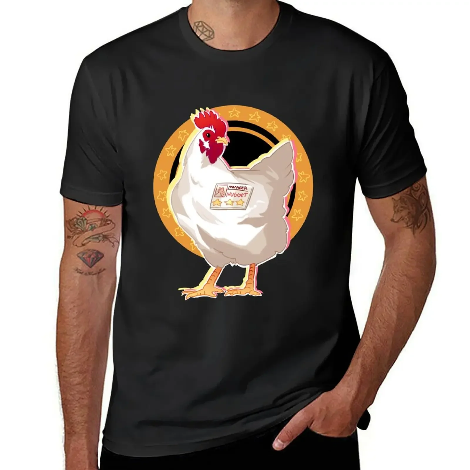 Yakuza 0 Nugget Manager Shirt and Sticker T-Shirt oversized Blouse plain mens funny t shirts