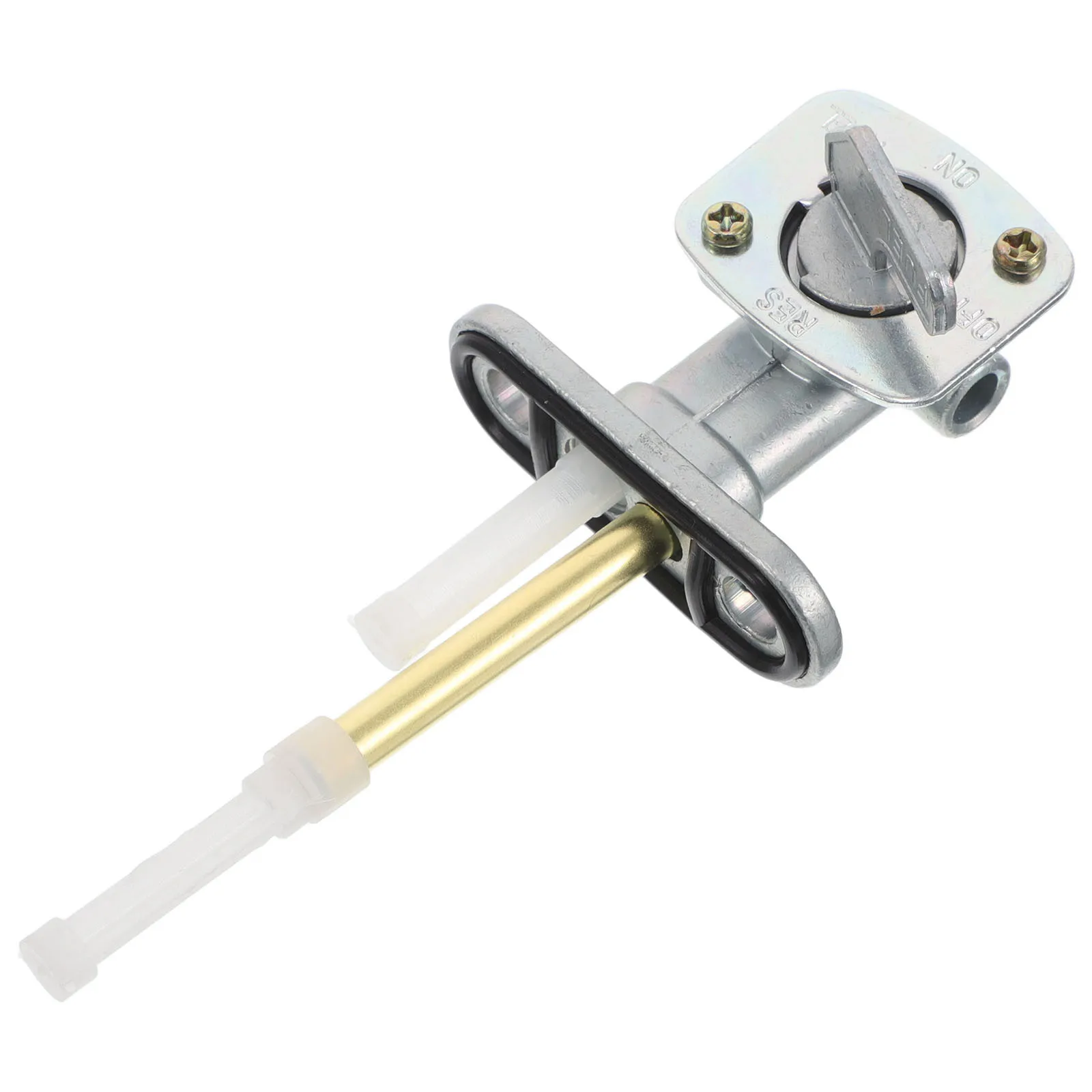 

Oil Tank Switch Valve Silver Gas Shutoff For Motorcycle Repair Modification Compatible With Generator Motorbike Models