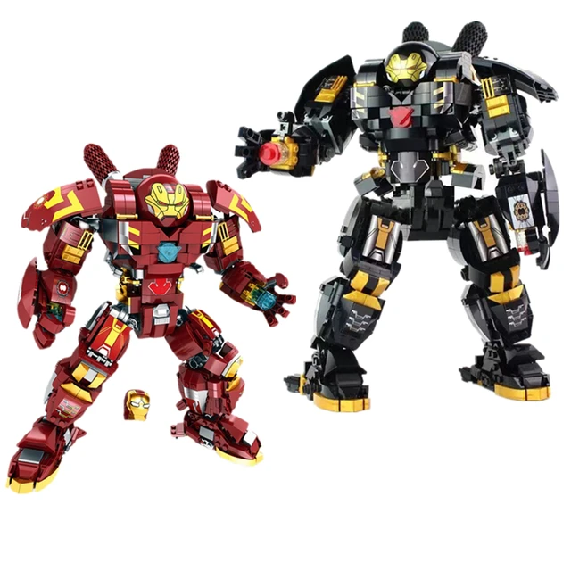 NEW Marvel Iron man Hulkbuster Bricks War Machine Super Heroes Avengers Infinity War Model Children Kids Building Blocks Toys