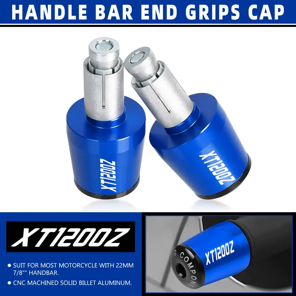 

XT 1200 Z Handle Bar Ends Weight Handlebar Grips Cap Anti Vibration Silder Plug For YAMAHA XT1200Z SUPER TENERE 2010-2021 2022