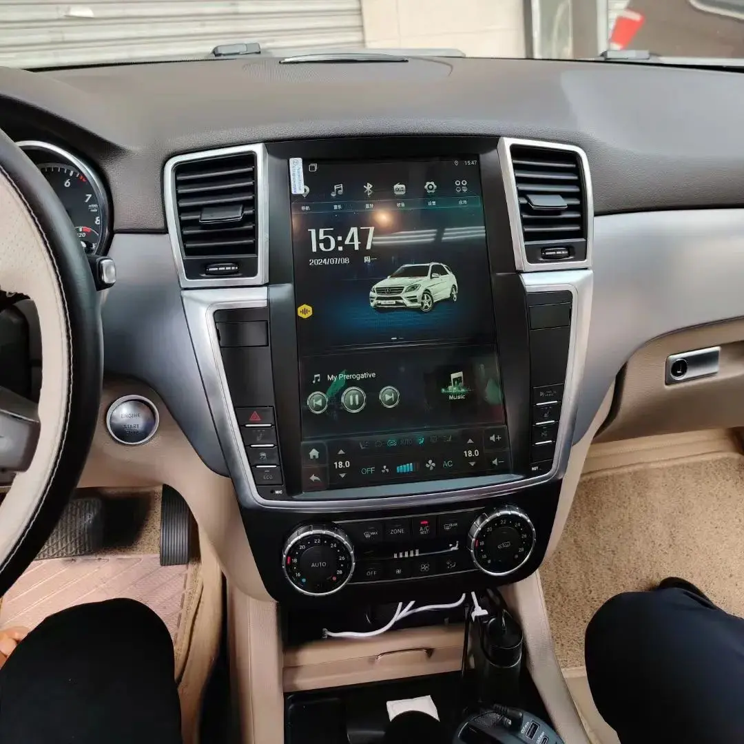 Android 13.0 For Mercedes Benz ML W166 GL X166 ML300 ML350 ML400 ML550 GL350 GL400 Car Radio Multimedia Player Wireless Carplay