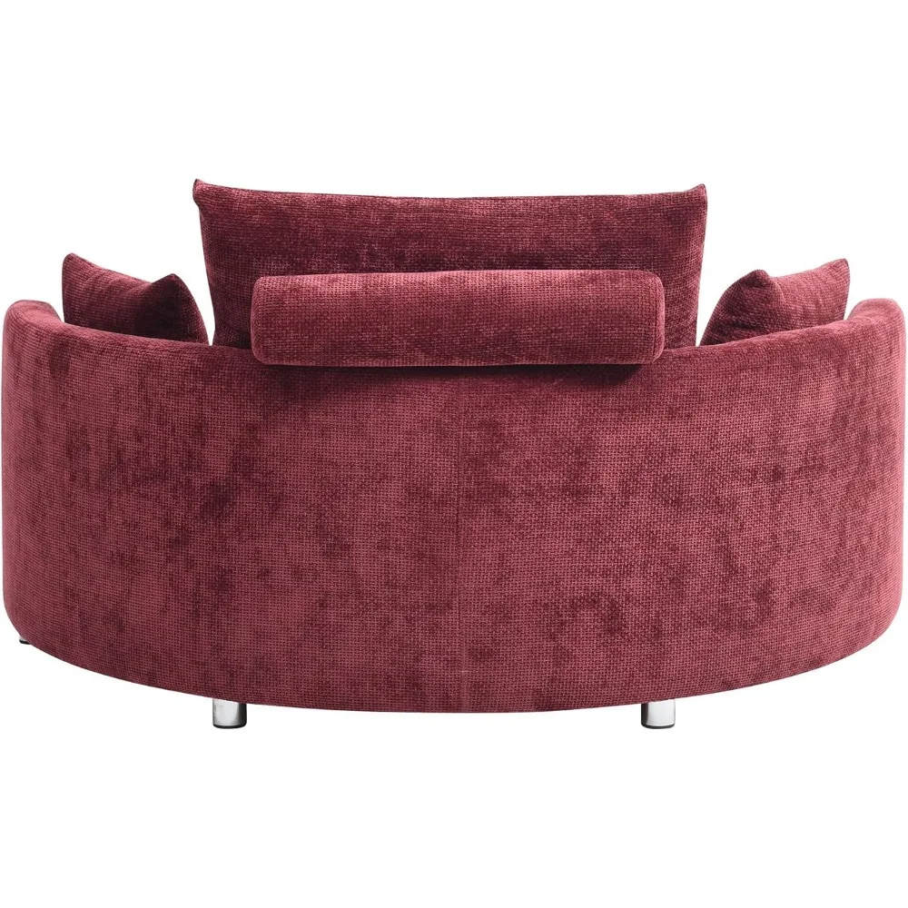 Sofá-cama, sofá de chão dobrável, sofá-cama futon ajustável, sofá preguiçoso redondo multifuncional para varanda e sala de estar