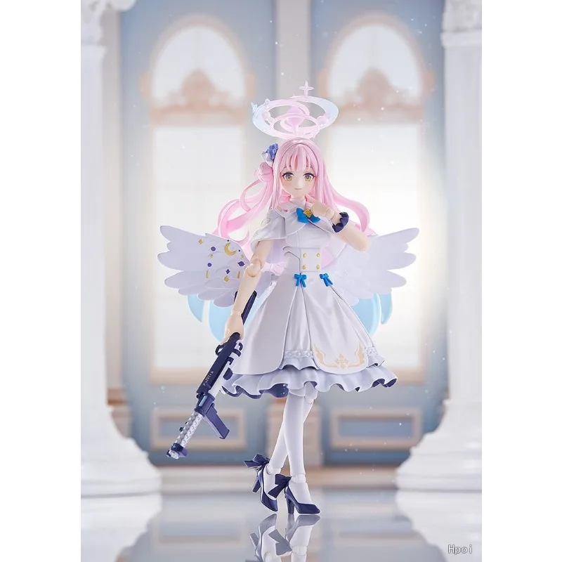 Max Factory Original Doll Series Figma # 636 Blue Archive Holy Garden Unflowers Mobile Doll Model Toy Gift Collection Ornament