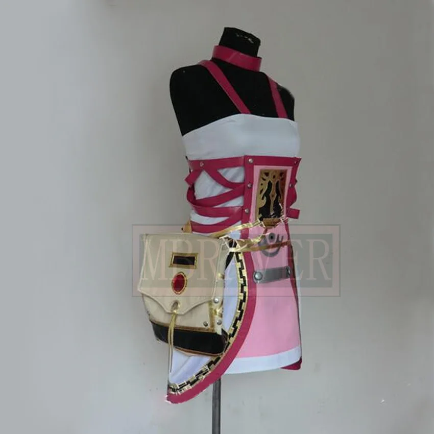 

Final Fantasy XIII-2 FF 13-2 Serah Farron Cosplay Costume Halloween Christmas Custom Made Any Size